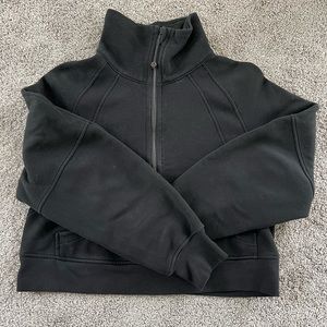 Scuba Oversized Funnel-Neck Half Zip